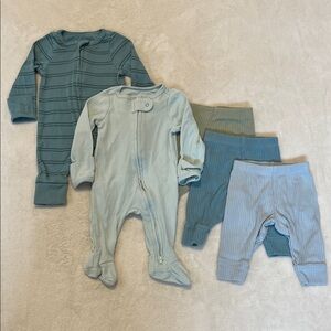 Cloud Island | Baby Lot - Teal & Blue